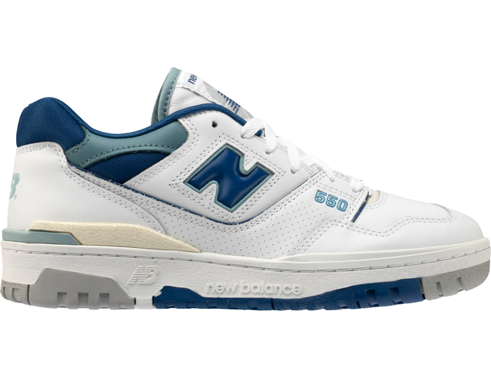 New Balance White 550 Sneaker Size 19138000111