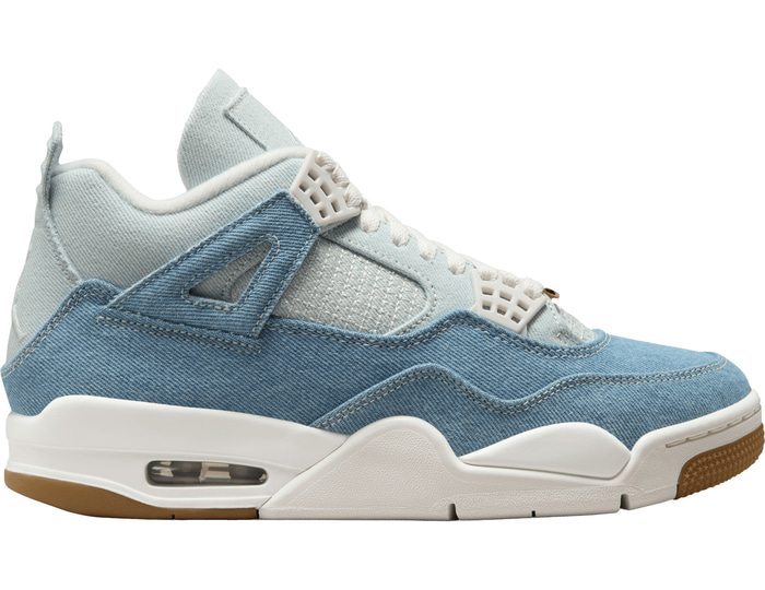 Jordan Air Jordan 4 Retro Tex Worn Blau Damen Weiß - IB6716