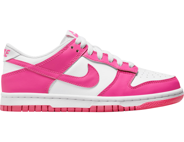 Nike Dunk Low kindersneaker wit