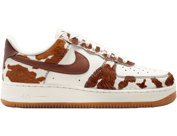 Nike Air Force Women's Sneakers - Brown - Size 7 - Leather