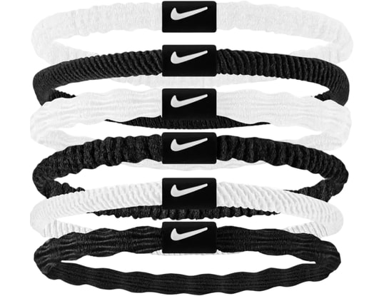 Produktgalerie, 1 of 3, Nike Flex Hair Tie 6er Pack Stirnband Weiß F152