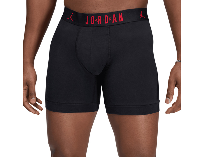 Jordan Flight Cotton Core 3pk Boxershort Boxershort Schwarz M Männer