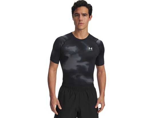Product gallery, 1 of 3, Under Armour HG Printed T-Shirt Black F003