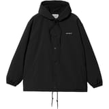 Carhartt WIP Hooded Coacht Chaqueta de entrenador negro