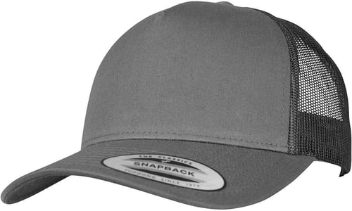 Flexfit Merch 5 Panel Retro Trucker Cap Black — photo 3