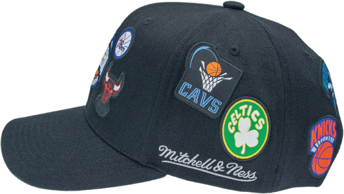 Mitchell & Ness Mitchell and Ness NBA RED EASTERN TEAM Cap Black — foto 4