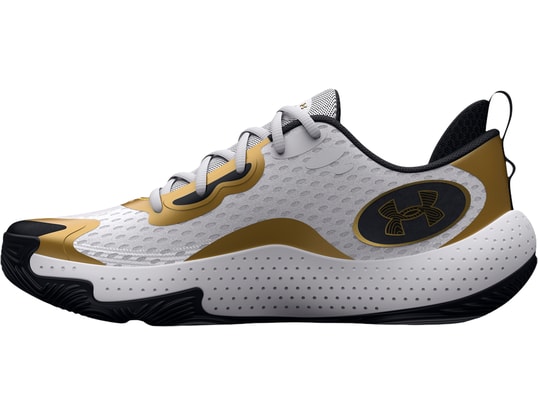 Under Armour Athletic Shoes Yellow and Gray‎ Dynamic Design Under Armour Flow Dynamic Sneakers - Yellow | Editorialist main image 2