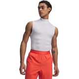 Under Armour HG Elite Sleeveless Mock Blanco C100