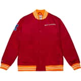 Mitchell and Ness NFL Tampa Bay B. Satin Chaqueta Rojo