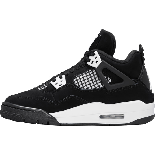 Jordan AIR JORDAN 4 RETRO GS WHITE THUNDER Basketballschuhe Kinder Performance Schuhe