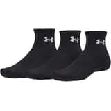 Under Armour Performance Cotton 3p Qtr Calcetines Negro C008