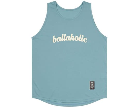 ウェア ballaholic College Logo Mesh BB Shirt ballaholic College Logo Mesh BB Shirt（Small Logo Tee (white