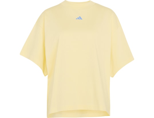 Product gallery, 1 of 4, adidas 3 Stripes Studio T-Shirt Femmes Jaune