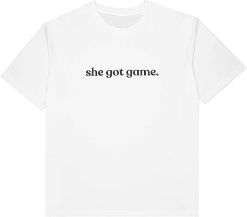 Kickz She Got Game MINGA Camiseta de manga corta Blanco — photo 3