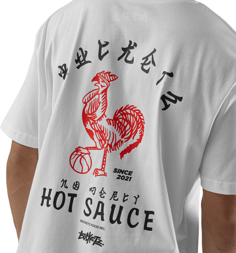 Kickz Hot Sauce Camiseta de manga corta Blanco — photo 3