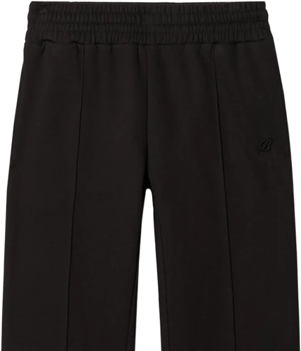 Burocs Wide Leg Seam Pantalones de chándal Negro — photo 3