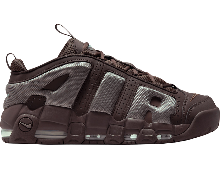 Nike Air More Uptempo herensneaker bruin en wit