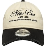 New Era Wash Distress 9Twenty Af Newera Cap Beige