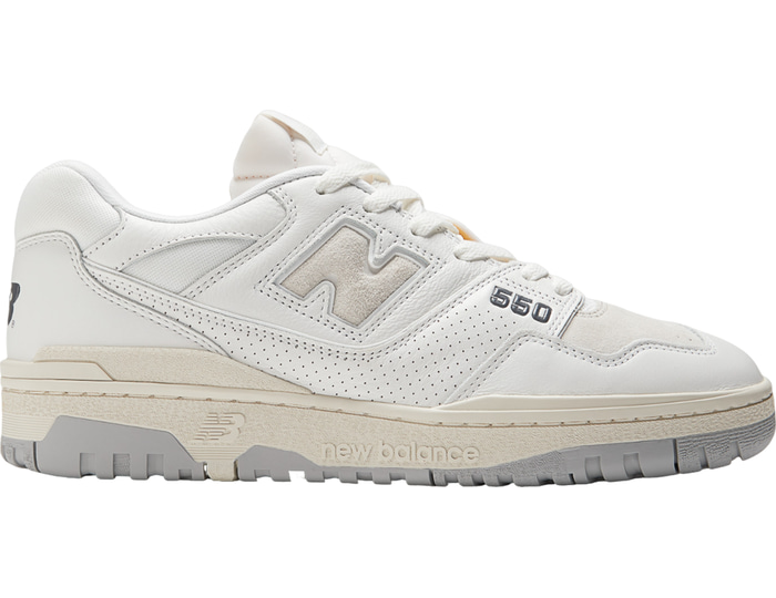 New Balance White 550 Sneaker Size 2055020015