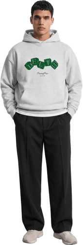Burocs Dice Hoody Gris — photo 3
