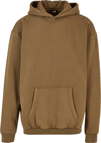 Urban Classic Acid Washed Hoody verde