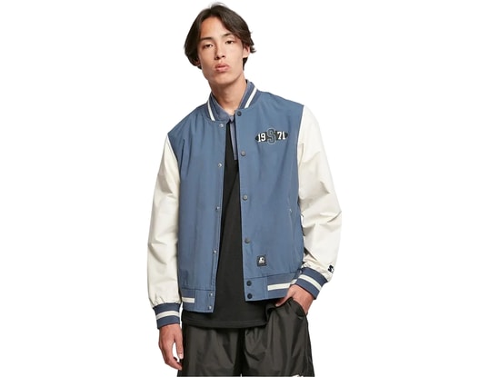 Produktgalerie, 1 of 9, starter College Jacke Blau