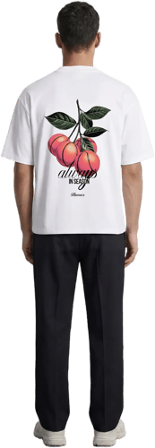 Burocs Oversize Ballrange Camiseta de manga corta Blanco — foto 4