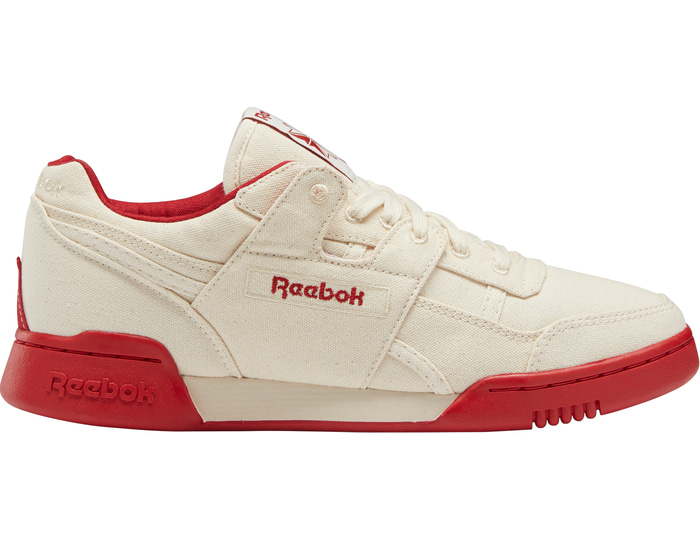 Reebok Workout Plus herensneaker beige