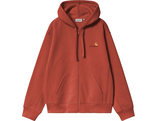 Produktgalerie, 1 of 4, Carhartt American Script Kapuzenjacke Loose Rot