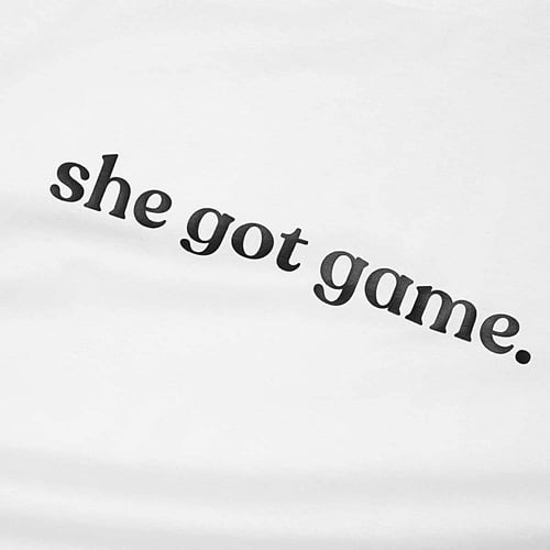 Kickz She Got Game MINGA Camiseta de manga corta Blanco — photo 5