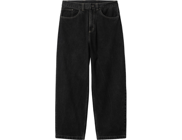 Carhartt WIP - Brandon Black Stone Washed - Jeans - black - M - 100% Cotton