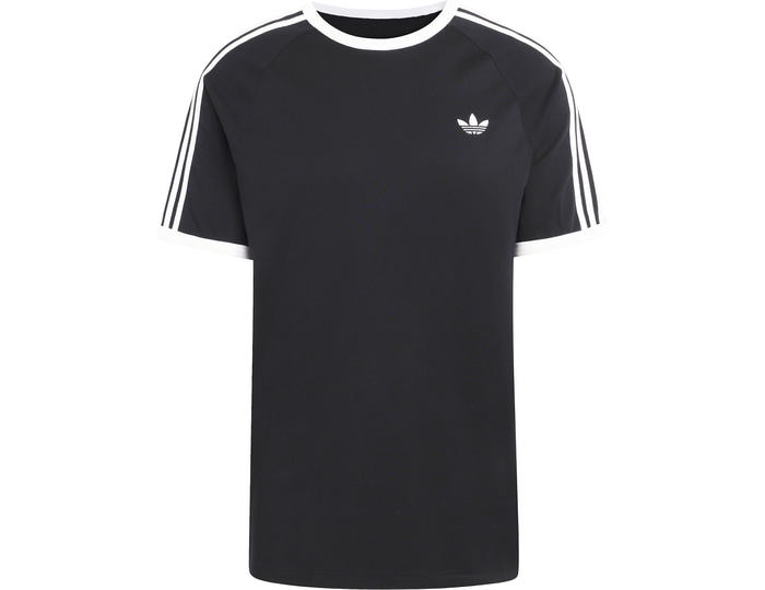Adidas Originals Black 3 Stripes T-Shirt Medium