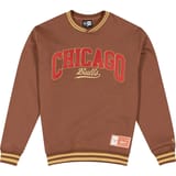 New Era NBA Chicago Bulls Letterman Classic Sudadera Marrón