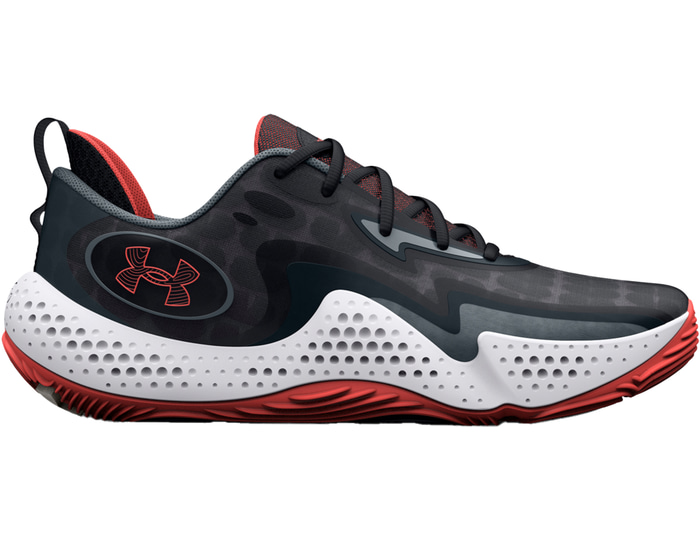Under Armour herensneaker zwart en wit