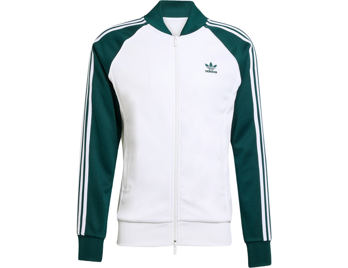 Adidas Originals White Adicolor Classic Jacket Medium