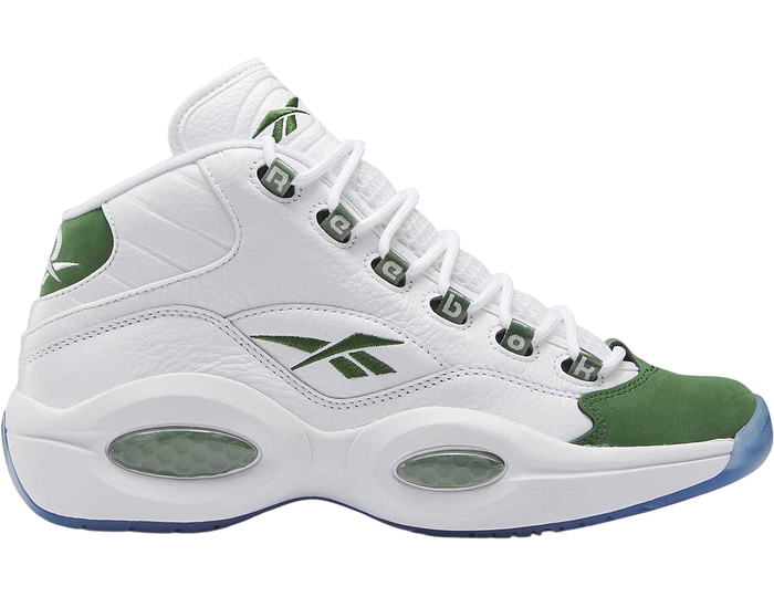 Reebok Question Mid herensneaker wit