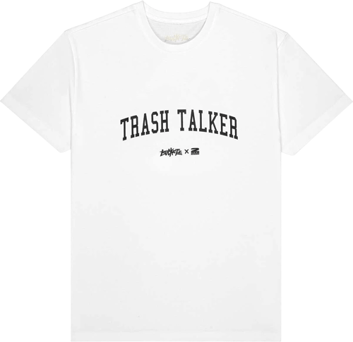 Bucketz x 2ManGame Trash Talker Camiseta de manga corta Blanco