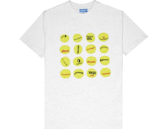 Product gallery, 1 of 6, Market Grand Slam Camiseta de manga corta Gris
