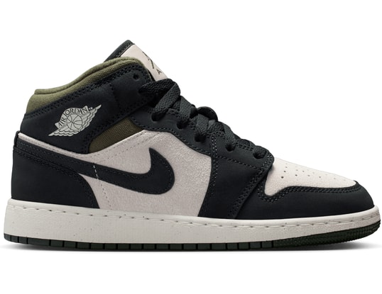 Product gallery, 1 of 10, Jordan Air Jordan 1 Mid Se (GS) Enfants Blanc C102