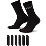 Jordan Everyday Crew 6er Pack Chaussettes Noir C010