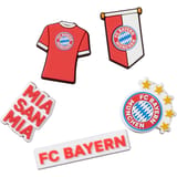 Crocs FC Bayern München Bayern FC 5Pck Pin Multicolor