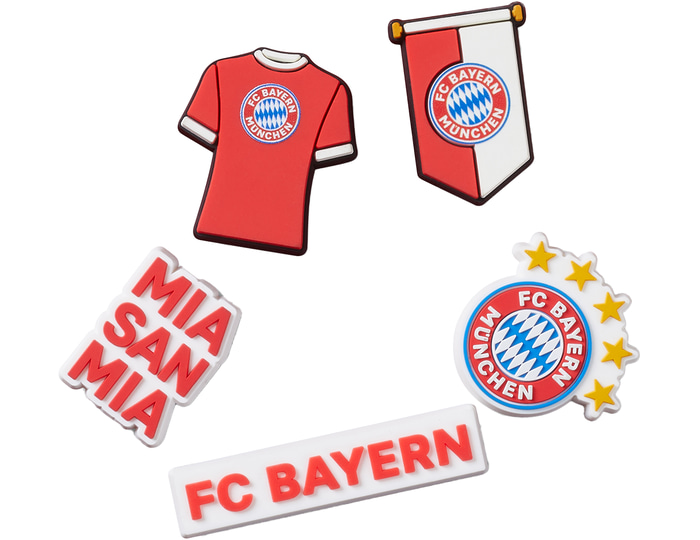 Crocs Fc Bayern Munich Bayern Fc 5pck Épingle Multicolore