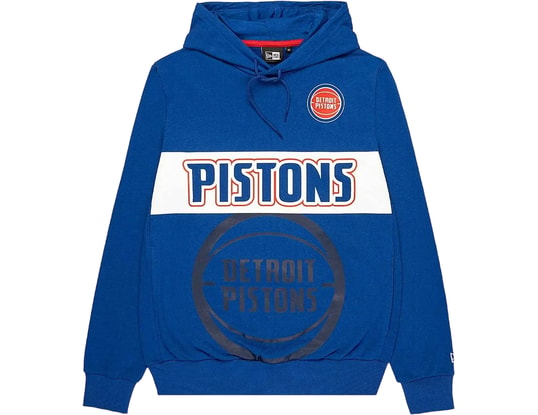 Product gallery, 1 of 6, New Era NBA Detroit Pistons Wordmark Hoody Azul