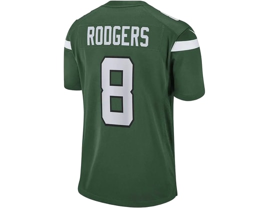 Nike NFL New York Jets Aaron Rodgers 8 Jersey Green - 65.56
