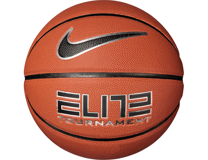 Nike Elite Tournament 8 Panel Logo Basketball in Orange