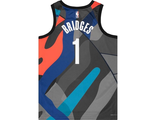 Nike NBA Brooklyn Nets x KAWS Mikal Bridges Dri-Fit City Edition