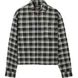 Burocs Checked Longsleeve Black