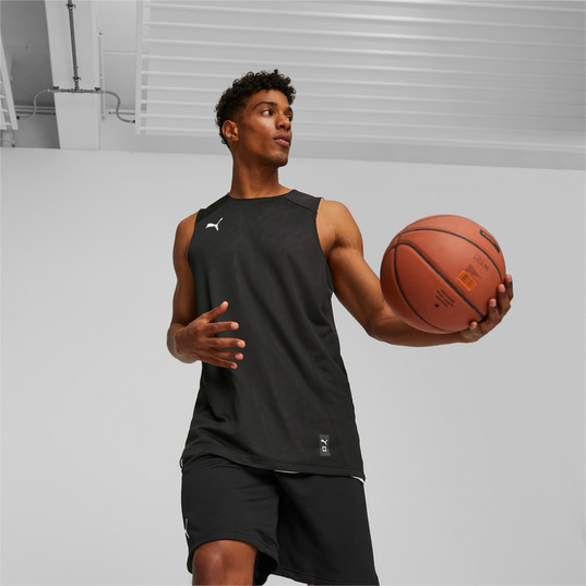 Puma Hoops Team Reverse Practice Jersey Basketball Jersey Basketball Sportswear Jerseys