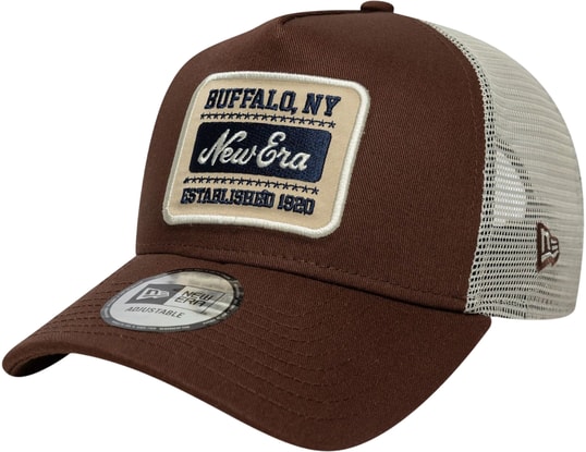 Product gallery, 1 of 5, New Era Ne Patch Trucker Cap Brown