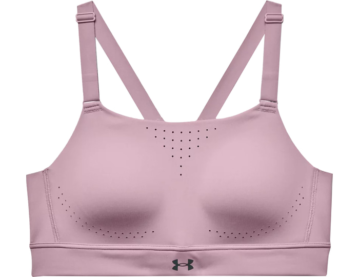 Under Armour Rush High Sport-bh Dames Roze K698